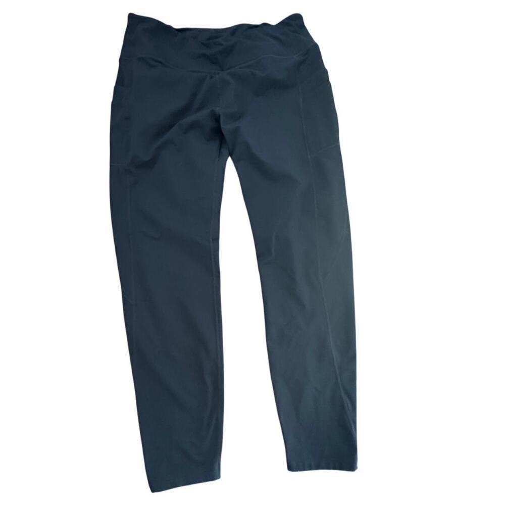 Baleaf Women's Black Flat Waist Fleece-Lined Running Joggers Pants Size 3XL